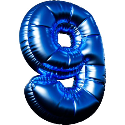 Medalha Balão de 9 anos Gamers Club