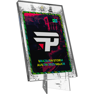 PIN Card - Brazilian Storm Pain