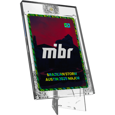 PIN Card - Brazilian Storm MIBR