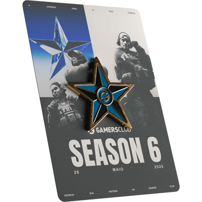 TOP #10 na Gamers Club Season 6