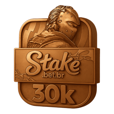Medalha Stake.bet.br - Missão 30k