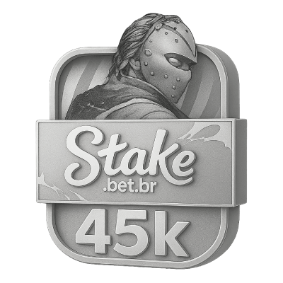 Medalha Stake.bet.br - Missão 45k